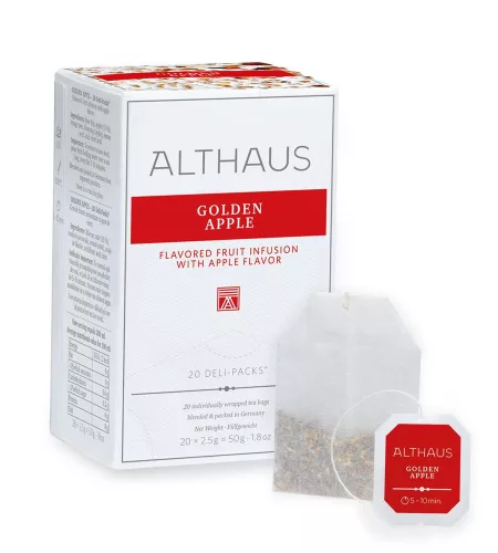 Althaus Golden Apfel gyümölcstea 20 x 2,5 g (268590)
