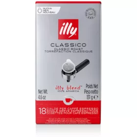   Illy Classico E.S.E. Pod közepes pörkölésű kávépárna, 18 adag (269011)