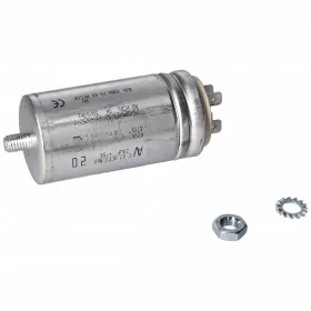 Beko Szárítógép Kondenzátor – 20µF 450V, Sarus, Csavaros – DPU és DPY széria (2807961500)