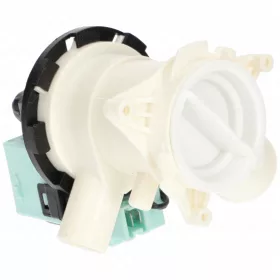   34W Szivattyú, ürítő, komplett, elől stekkeres, bajonett záras (utángyártott HANYU) BEKO mosógép