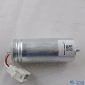   25 uF 470V Kondenzátor, sarus, motor indító, fémházas (eredeti) BEKO szárítógép