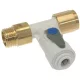 Elzáró Szelep T-idom John Guesthez – 3/8" MF x 1/4" (6,35 mm) – Víztisztítóhoz és kávégéphez (ASV9 kompatibilis)
