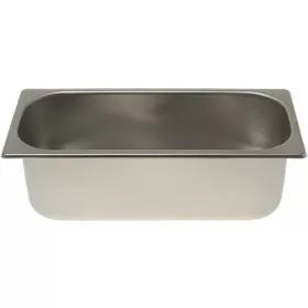 jégkrém tartály rozsdamentes acél 360x165xh120 mm