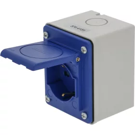Fali aljzat schuko 16A 2P+E