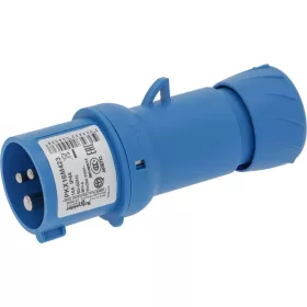 Csatlakozó egyfázisú 2 pólus + t IP44