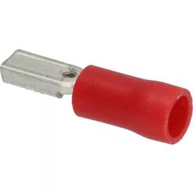 KÁBEL VÉGZŐDÉS PIROS N 2,8x0,8 mm 100 DB