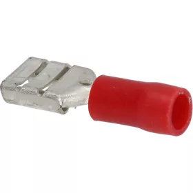 KÁBEL VÉGZŐDÉS PIROS N 6,3x0,8 mm 100 DB
