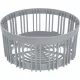 Ipari mosogatógép pohárkosár ø 355x160 mm