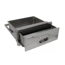   Victoria Arduino Beépíthető Zaccfiók - 347x405x132 mm - Rozsdamentes Acél (3080002)