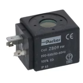 Parker ZB09 Mágnesszelep tekercs 9W 220/240V 50/60Hz (ZB09 / 304012)