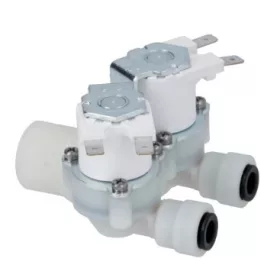 Dupla Mágnesszelep UNOX Sütőhöz - 3/4" - 2x8 mm - BAKERLUX / CHEFLUX szériához