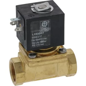 MÁGNES SZELEP L153D07 3/4' FF 24V