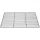 MARENO hutoszekreny muanyag bevonatu racs 600 x 530 mm 4657100 helyett