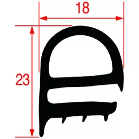 RATIONAL tömítés sütő ajtóhoz 485x470 mm