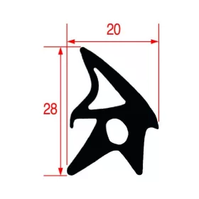 TÖMÍTÉS SÜTŐ AJTAJÁHOZ 2200 mm