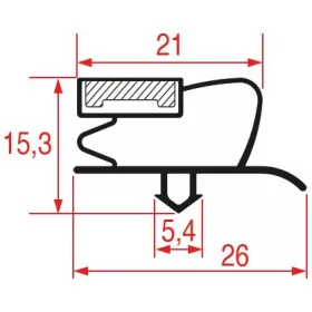 BECSATOLHATÓ TÖMÍTÉS 783x475 mm