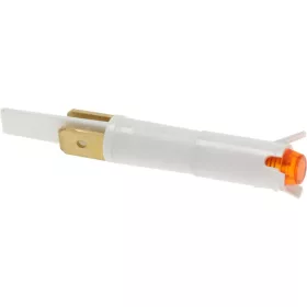 Jelzőfény Zanussi / Silanos / MBM gépekhez - Narancssárga 220V - Ø6mm furatba (903640, 903647 kompatibilis)
