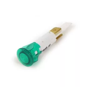 Zöld Jelzőfény Gastro Gépekhez - 230V - ø10mm furatba (21011 / 3541116308 kompatibilis)