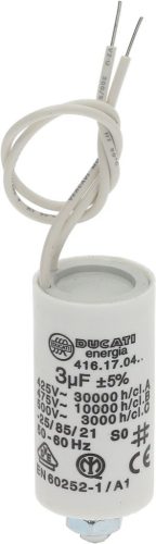 CAPACITOR DUCATI ENERGIA 3ľF WITH CABLE