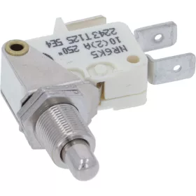 ZANUSSI suto mikrokapcsolo 10 A 250 V M10 menetes nyomogombos 052798 helyett NR6K5