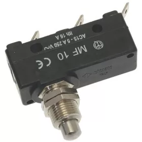   Mikrokapcsoló Pizzatohoz - 16A / 250V - Menetes működtetővel (MF10)