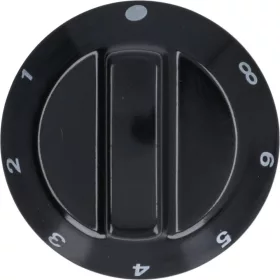 FEKETE GOMB Ø 60 mm 1-2-3-4-5-6