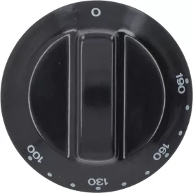   TECNOINOX sütő/főzőkészülék fekete gomb ø 60 mm 100-190°C