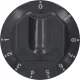 ZANUSSI sütő/főzőkészülék fekete gomb ø 70 mm 1-2-3-4-5-6-7-8