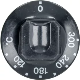 FEKETE GOMB ø 55 mm 120-300°C