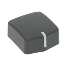 ZANUSSI sütő/főzőkészülék fekete gomb 46x51 mm