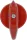 PIROS GOMB ø 33 mm