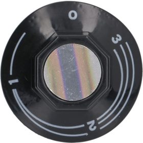 BLACK KNOB ø 50 mm 0-1-2-3