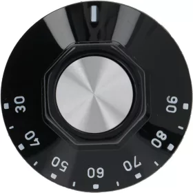ANIMO kávégép fekete gomb ø 50 mm 30°-90°C