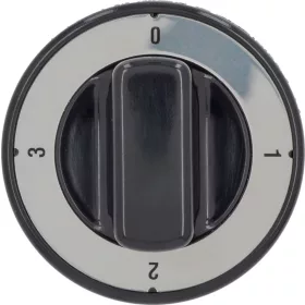 Fekete gomb ? 70 mm 0-1-2-3