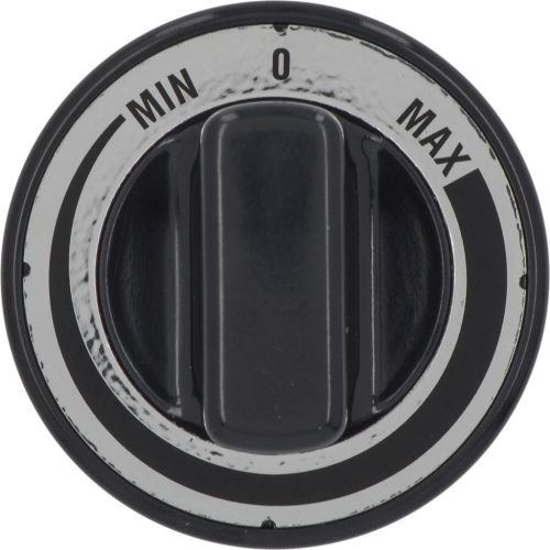 Fekete gomb MIN-MAX ? 70 mm