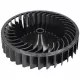 Gorenje Szárítógép Ventilátor Lapát – ø 158mm, PP-GF30 – D7564, SP10 széria (327099)