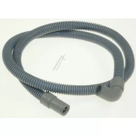 Gorenje Mosógép Kifolyócső – 1,5 m, 19/22 mm, Könyökkel – Több típushoz (236541)