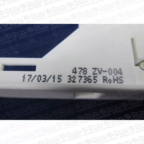 Gorenje Szárítógép Ajtózár – ZV-004 típus, Eredeti – D7564, D8565 széria (547173)