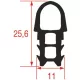 Sütő/főzőkészülék tömítés SÜTŐAJTÓHOZ-3 m