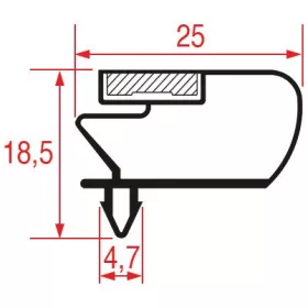 BECSATOLHATÓ TÖMÍTÉS 665x410 mm