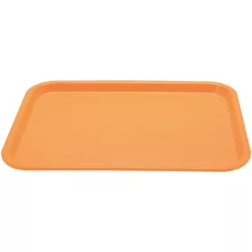 Gyorsétel Tálca - 415x305 mm - Polipropilén (Narancs)
