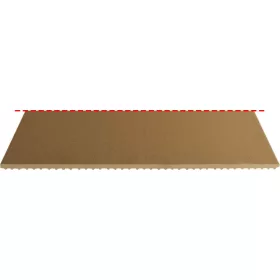 Tűzálló kő 655x485x11 + 3 mm