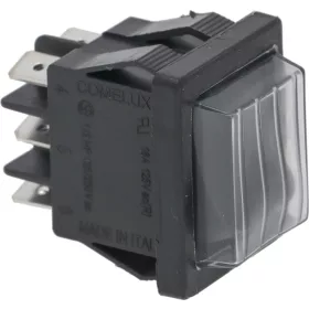 FEKETE 2 PÓLUSÚ ÁTVÁLTÓ KAPCSOLÓ 16A 250V