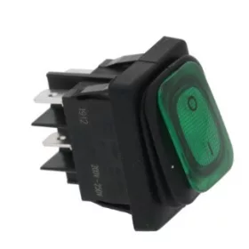 BIPOLAR KAPCSOLÓ ZÖLD 16A 250V
