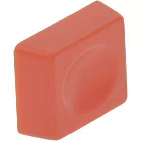 NYOMÓGOMB SZÖGLETES NARANCS 20x25 mm