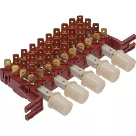 5 gombos panel 16A 250V