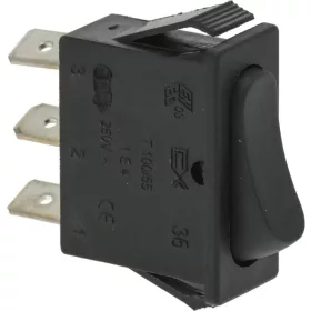 FEKETE MONOPOL VÁLTÓKAPCSOLÓ 16A 250V
