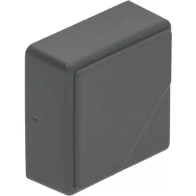 NYOMÓGOMB NÉGYZET ALAKÚ SZÜRKE 23x23 mm