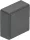 THIRODE mosogatógép NYOMÓGOMB NÉGYZET ALAKÚ SZÜRKE 23x23 mm