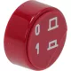 KEREK PIROS NYOMÓGOMB ø 23 mm '0-1'